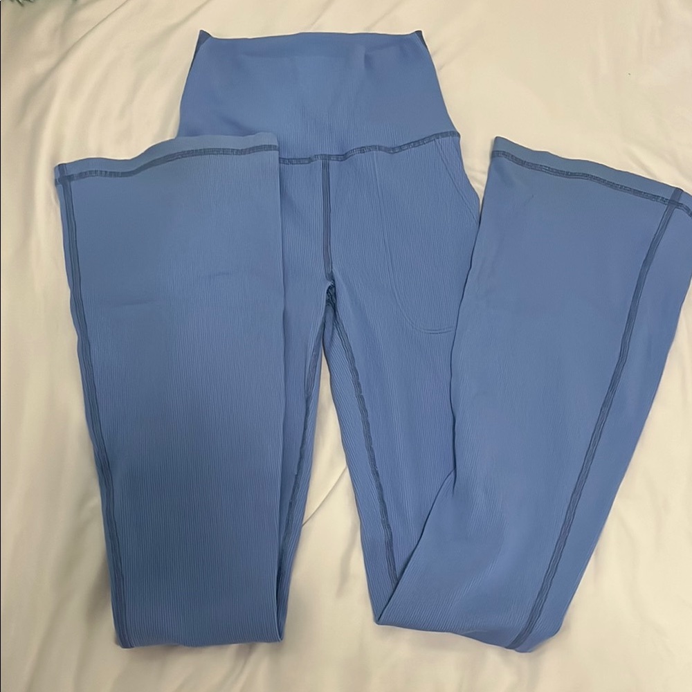 Aerie High-Waisted Blue Leggings